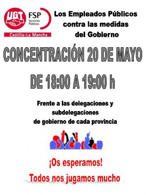 MOVILIZACIONES  20 DE MAYO UGT